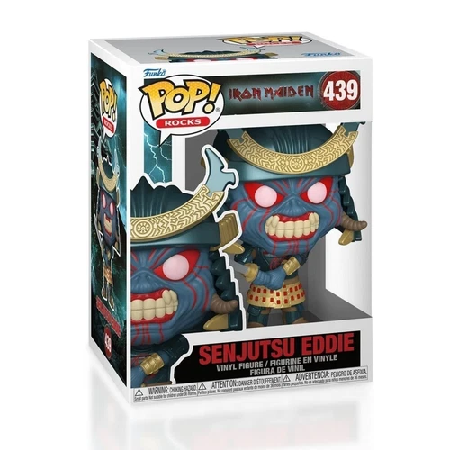 Senjutsu Eddie #439 Funko Pop! Rocks Iron Maiden - Collectible Vinyl Figure