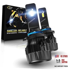 Bulb Fog Bulbs 6500K Cool White Quick Installation Off-Road Use or Fog 9006