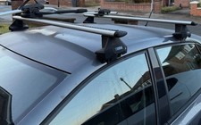 Thule Wingbar Evo Bars, Footpack (x4) And Thule Proride Bike Carrier