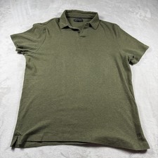 Banana Republic Luxe Touch Performance Polo Shirt, Green, Medium