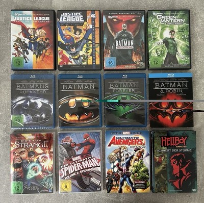 DC Universe & Marvel DVD & Blu Ray Filme & Serien Sammlung | DVD | Blu Ray