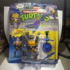 Head Droppin' Don Teenage Mutant Ninja Turtle TMNT 1991 Playmates NEW SEALED