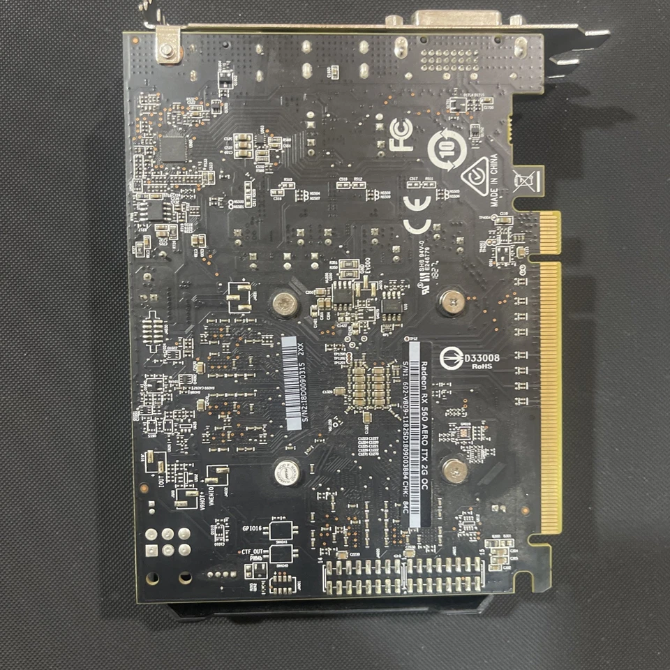 MSI Radeon RX 560 AERO ITX 2G OC Graphics Card - Image 2 of 4