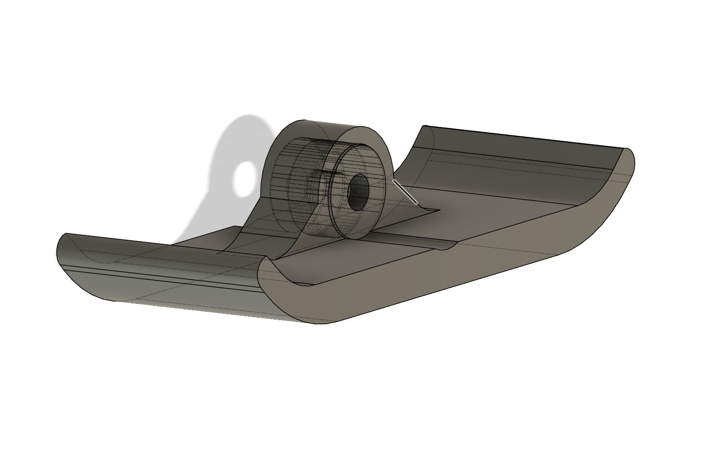 Skateboard to Snowboard Conversion Kit | 4x Skids (Ski) for Axles