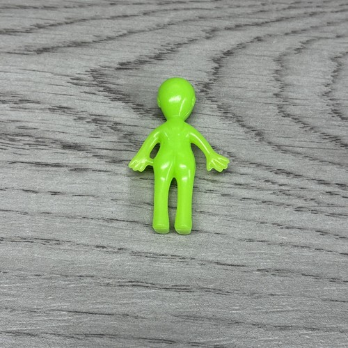 Mini Glow in the Dark Alien Figure Extraterrestrial Space Sci-fi Vintage 90s - Photo 4/6