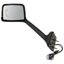 Left Side Chrome Door Mirror Truck Hood Mirror Fits Lt625
