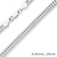 4,5Mm Armband Fantasiekette Silberarmband Armschmuck Aus 925 Silber 19Cm