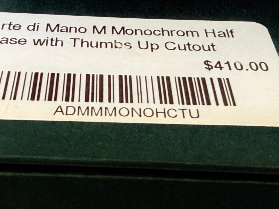 Estojo arte di mano leica para câmeras M8, M9 e similares - Imagem 2 de 4