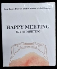 Rose Shaped Massager for Women Happy Meeting Factory Sealed Joy At The Meeting