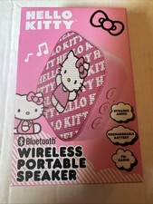 NEW Hello Kitty Bluetooth Wireless Portable Audio Speaker w/FM Radio