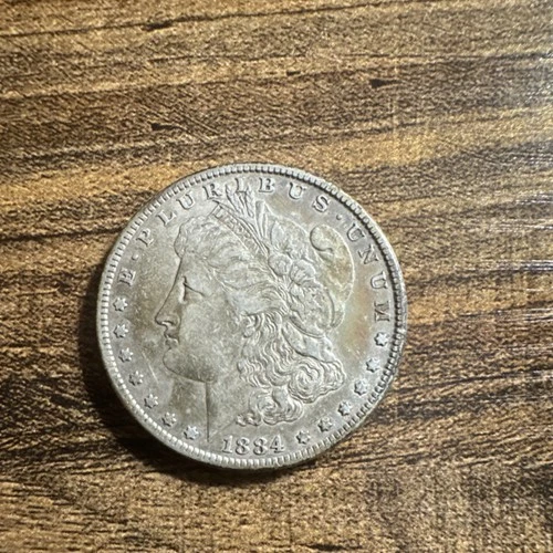 Morgan Silver Dollar $1 Coin 1884 Circulated Uncertified 0.9 Fineness US