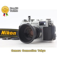 [Near MINT+++] Nikon S4 Rangefinder Film Camera Nikkor H 5cm 50mm f/2 Lens JAPAN