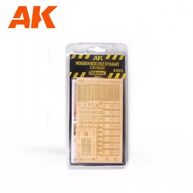 Ak Interactive AK8229 - 1:35 - Laser Crates Military Dynamite - New