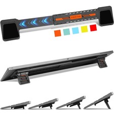 Computer Keyboard Stand for Desktop Adjustable Keyboard Riser Extendable Hold...