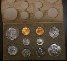 1956 Mint Set Original Double Mint Set . Lot 4170