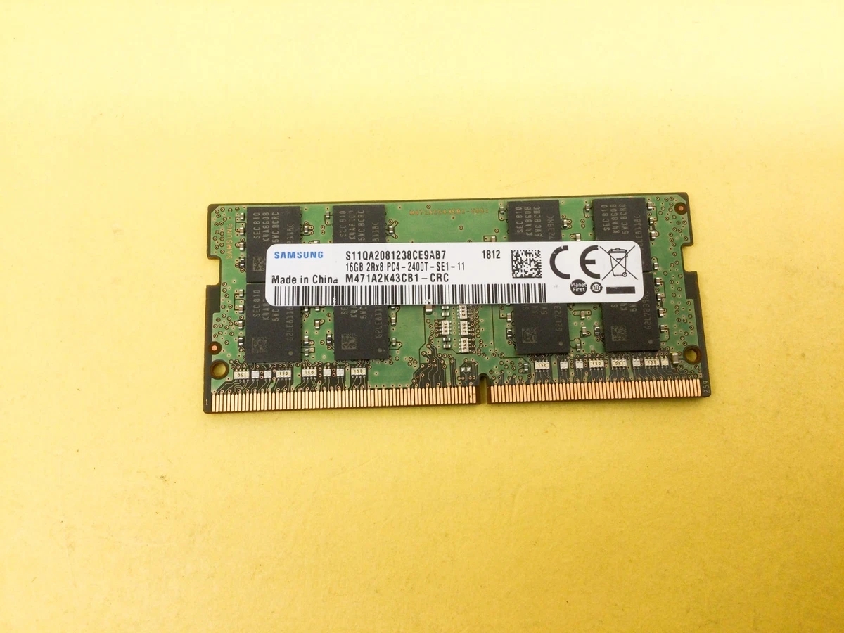 PC4-19200 (DDR4-2400) Bus Speed 16 GB Total Capacity DDR4 SDRAM