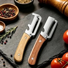 2PCS/1pcs Stainless Steel Vegetable Peeler Ergonomic Handle Potato Fruit