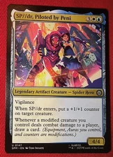 NM UNCOMMON- SP/dr, PILOTED BY PENI: MARVELS SPIDER-MAN,SPM,MTG MAGIC