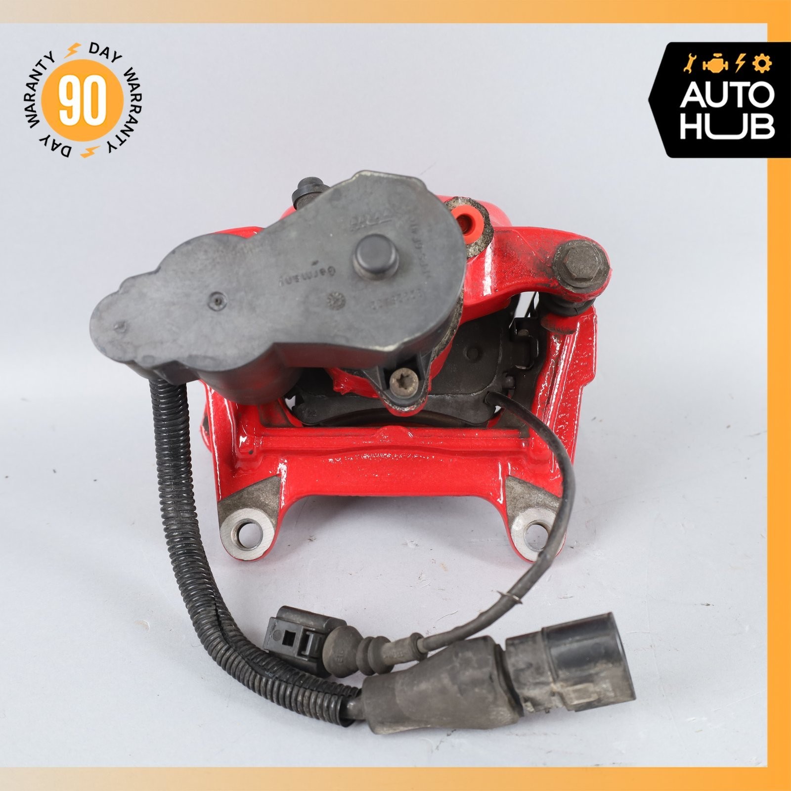 Bentley Continental GT GTC Rear Brake Caliper w/ Actuator Set 3W0698679C OEM 30k