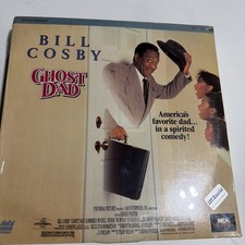 Ghost Dad Laserdisc Bill Cosby Vintage Rare Movie Disc