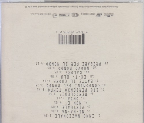 LUCA CARBONI "Mondo" CD-Album - Picture 2 of 2