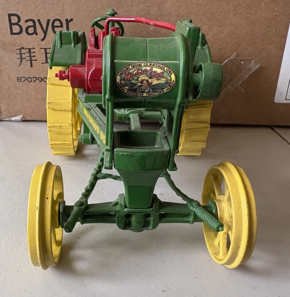 ERTL DIECAST 1/16 JOHN DEERE 1915 WATERLOO BOY TRACTOR MODEL R #559. EUC! - Image 4 of 4