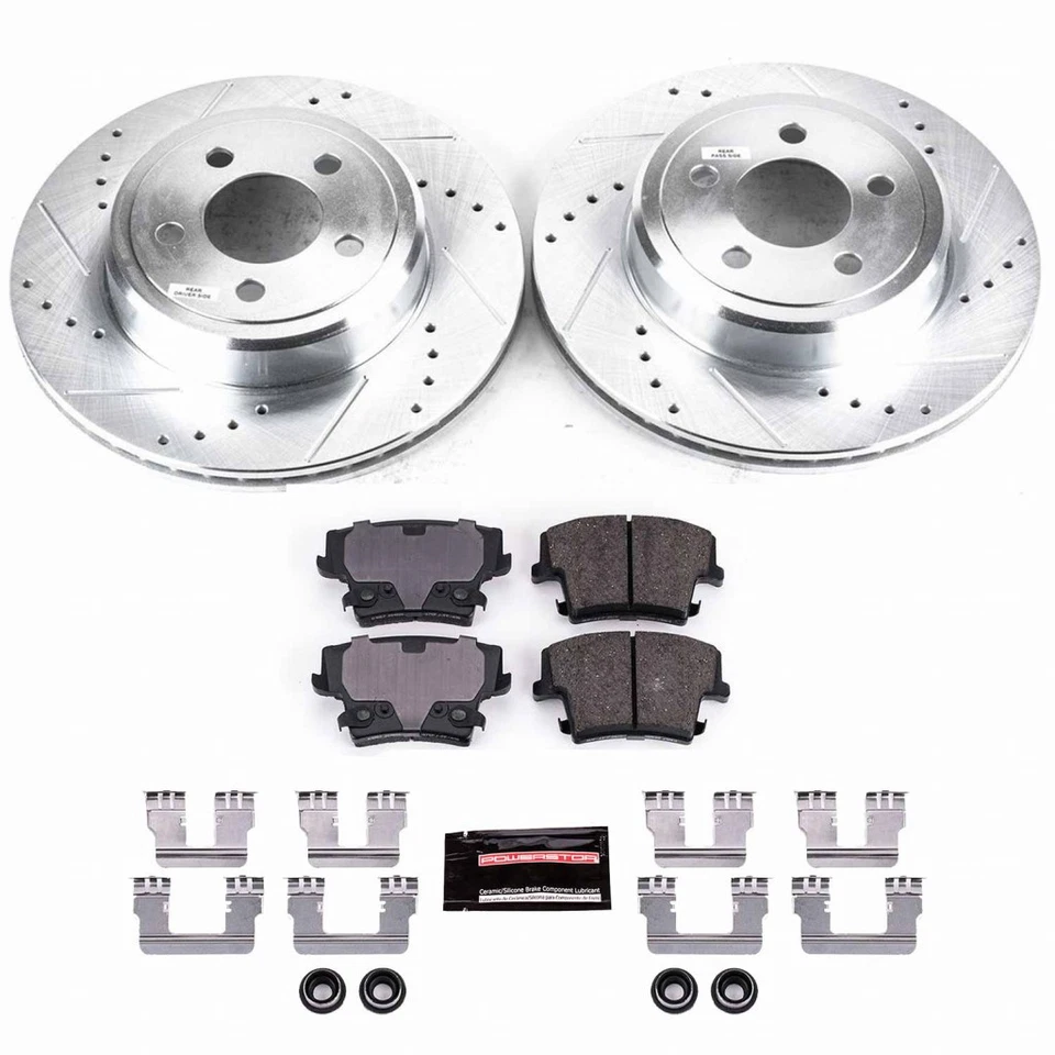 Power Stop Brake Kit For Dodge Challenger 2009-2020 Rear Z23 Evolution Sport - Image 2 of 4