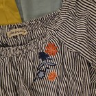 Forever 21 ZARA dee & kitty Mixed Lot 3 Cotton Tops S/P M Striped Floral — photo 6