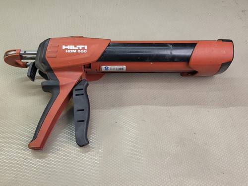 Hilti HDM 500 Manual Adhesive Dispenser Caulk Gun Epoxy Applicator Tool