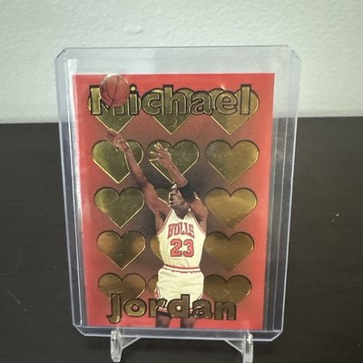 1995 Investors Journal Michael Jordan Gold Hearts Charisma Pick #1 Chicago Bulls