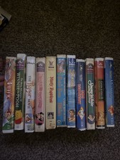 Collection Of Vintage Disney VHS Tapes