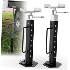 RV Slide Out Support Jacks Adjustable from 15'' to 35'', 15"-35" Silver
