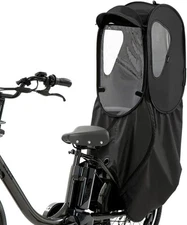 norokka Rear Bike Child Seat Rain Cover Waterproof Canopy for Kids Japan