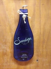 SARATOGA SPRING WATER; ACL SODA BOTTLE; (FLATTEN); (Up-cycled); 12 OZ BOTTLE;