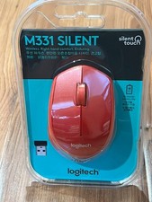 Logitech M331 Silent Wireless Mouse- Black - 100 Functional  Tested. Very Good