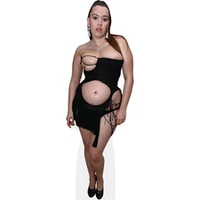 Michaela Stark (Black Dress) Life Size Cutout