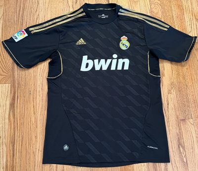 Adidas Real Madrid Cristiano Ronaldo #7 Jersey 2011 Black Sz