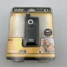 Vivitar DVR 880HD Digital Camcorder-2" Screen/4X Digital Zoom/8.1 M Pixels NEW