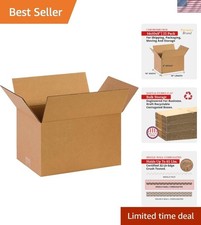 Brand New 14x10x8 Corrugated Cardboard Boxes Pack of 25