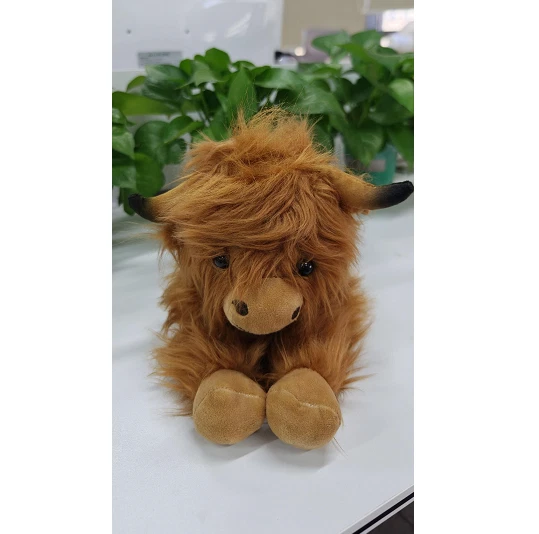 Weighted Cow Weighted Stuffed Animal Pillow for Kids, Super Soft Cow Gift - Bild 3 von 4