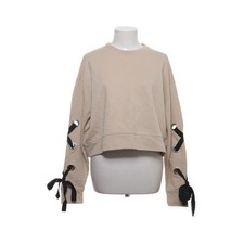 Zara Basic Collection, Sweatshirt, Größe: S, Beige, Baumwolle/Polyester #mGw