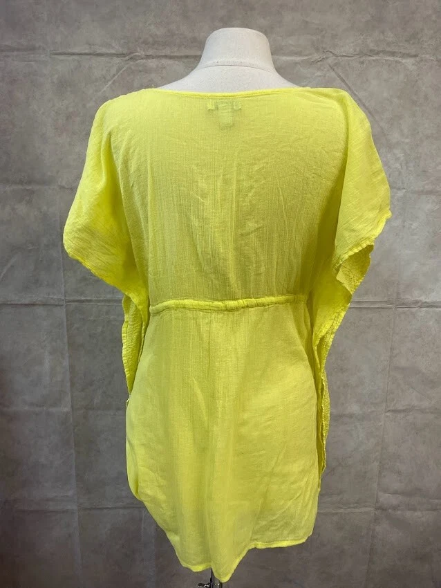 Cubierta de natación amarilla Old Navy para mujer talla S Foto 3 de 4