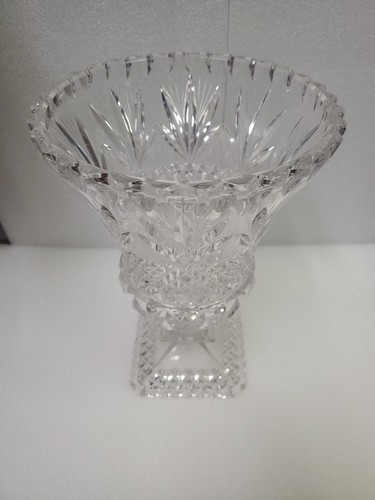 SEHR GROSSE Bleikristallglas Vase handgeschliffen 12" hoch Vintage - TOP ZUSTAND - Bild 8 von 14