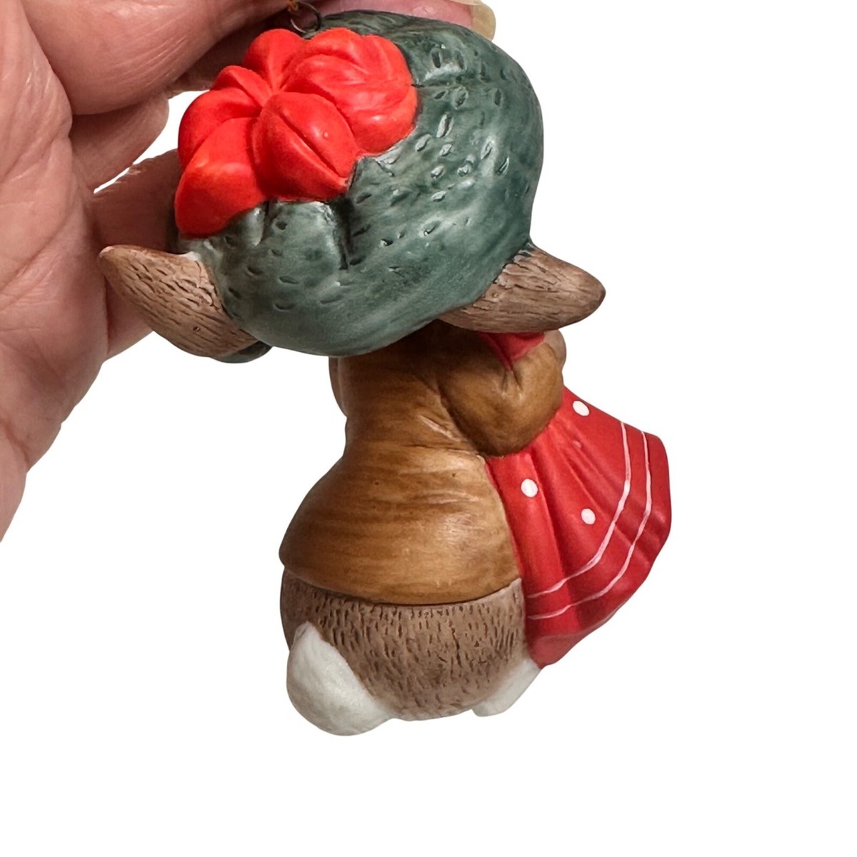 s*o様 Beatrix potter antique objects Beatrix Potter Peter Rabbit Ornament 1986 Hand-Painted Porcelain