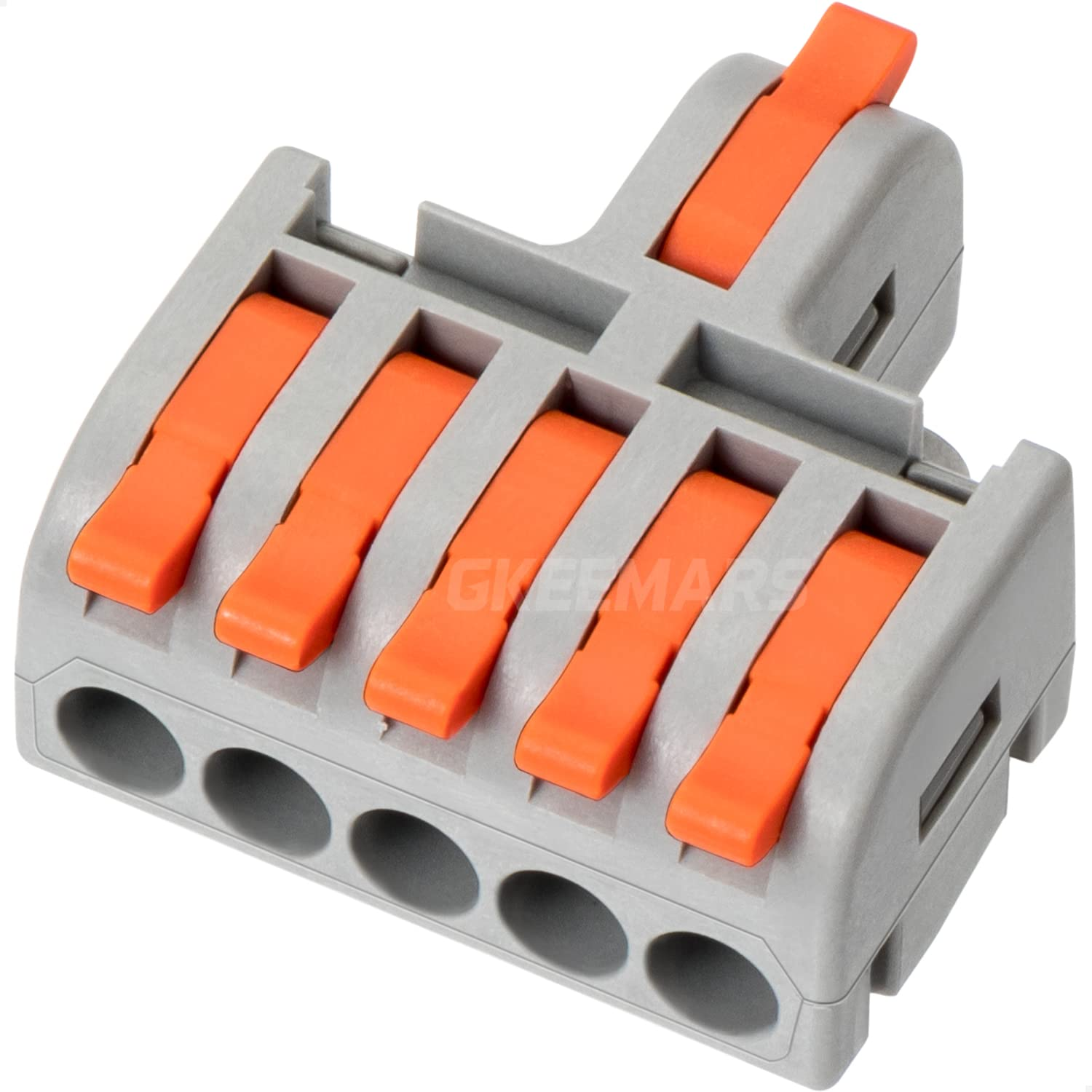 10Pcs Mini Electrical Wire Connectors, DIY Splicing into 4/6/8/9/10 Way Butt Ter