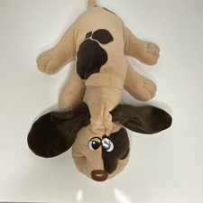 Vintage Large Pound Puppies 20  Brown Spotted Plush