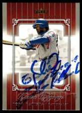 2005 Fleer Classic Clippings Tony Batista Auto Washington Nationals #60 COA Card