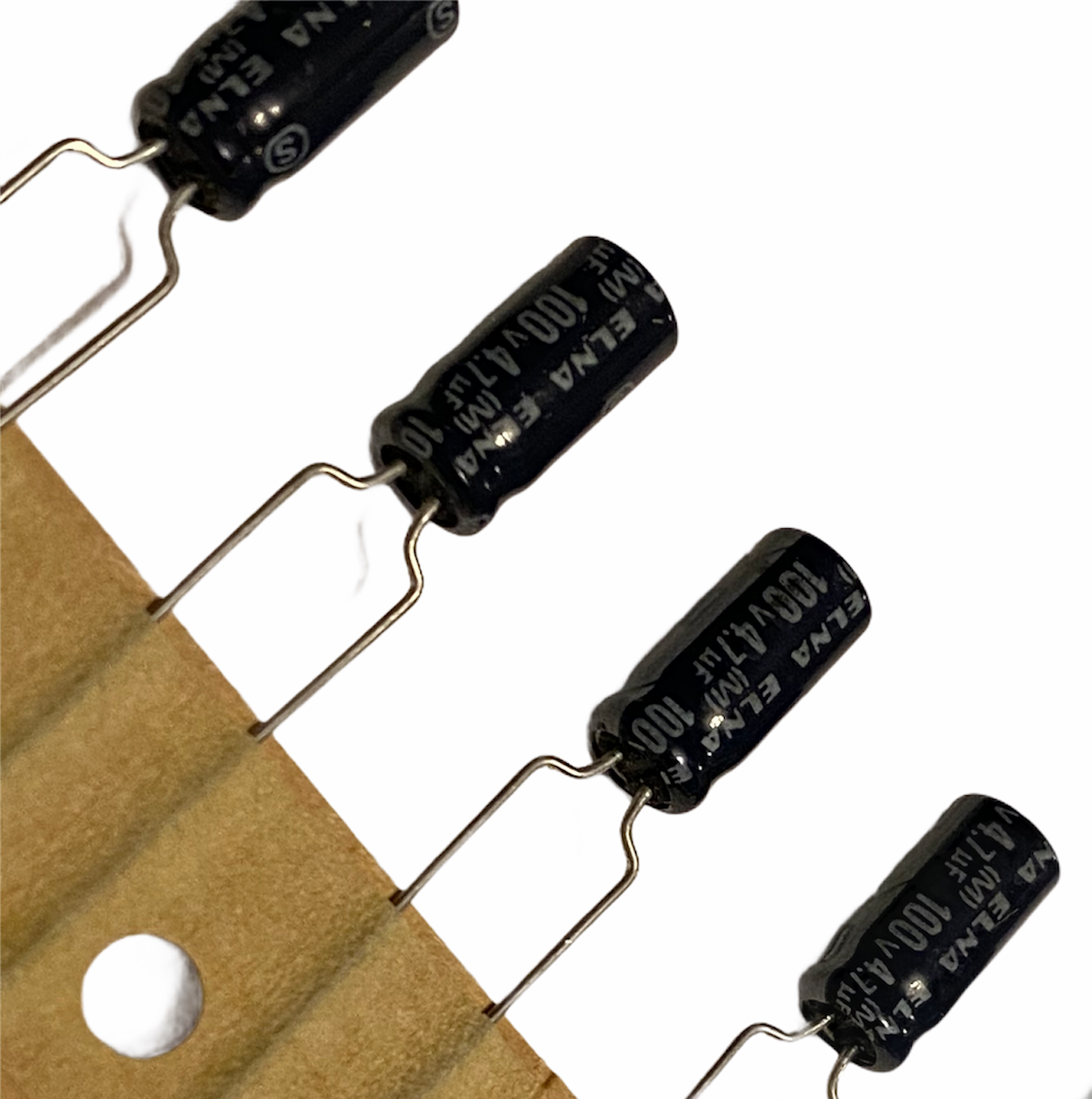 E. Cap / 47uf 450vd Radiale Condensatore 105DEG'' UK Azienda SINCE1983 - Foto 5