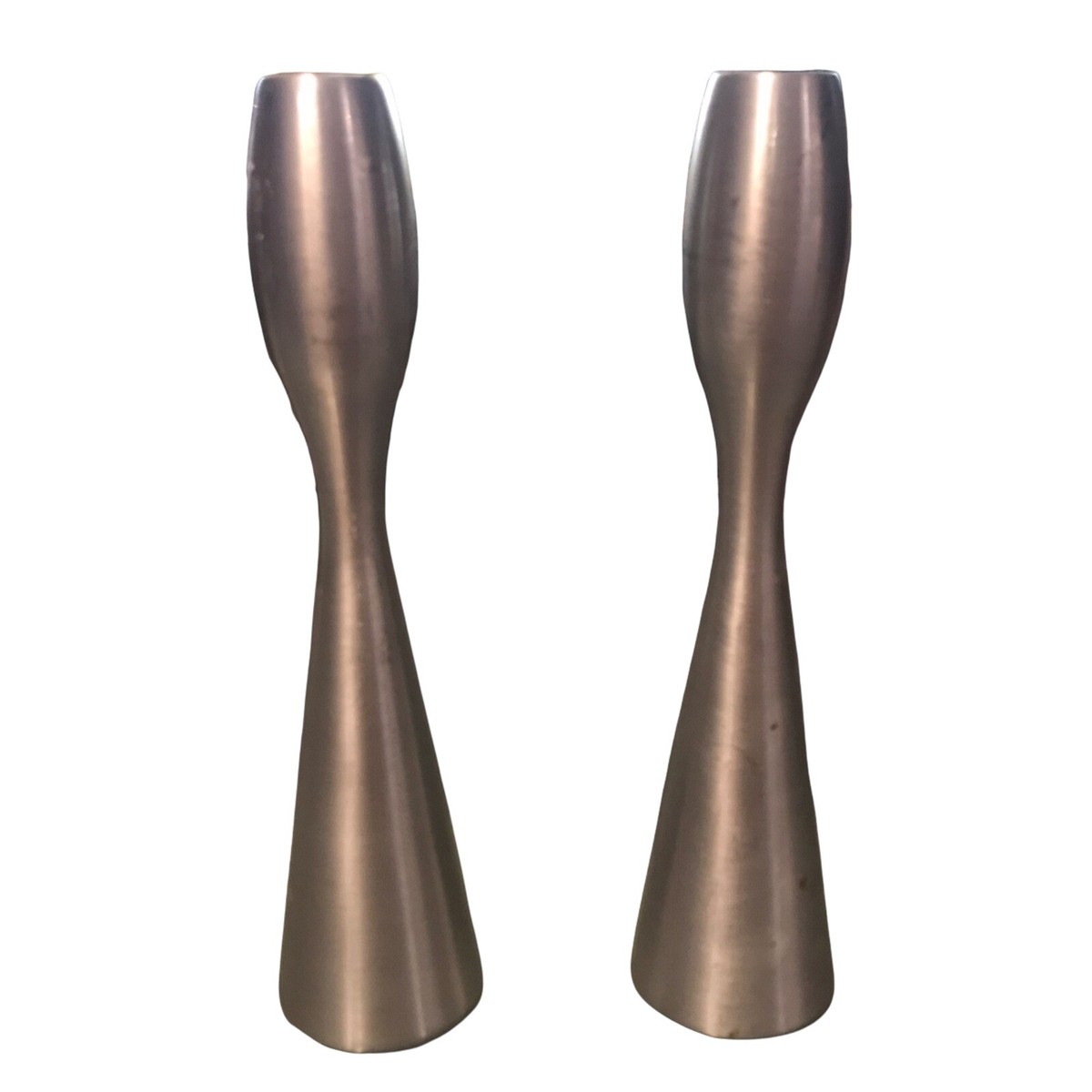 old mountain natal design コカマチャン Nambe Studio Set of Two 26 Modern Candle Holders 1994 Karim