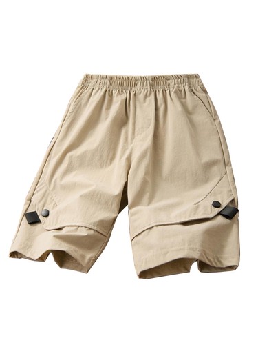 Pantaloncini corti da tennis da ragazzo estivi pantaloncini sportivi tronchetti pantaloncini da bagno spiaggia palestra - Foto 18 di 32
